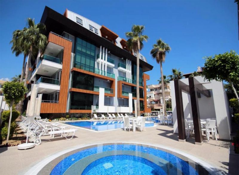 Very luxuriously furnished 5+1 apartment for sale in Alanya Obagöl