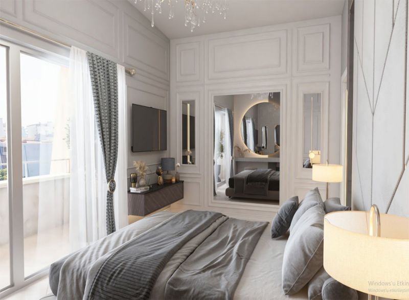 Very luxuriously furnished 5+1 apartment for sale in Alanya Obagöl