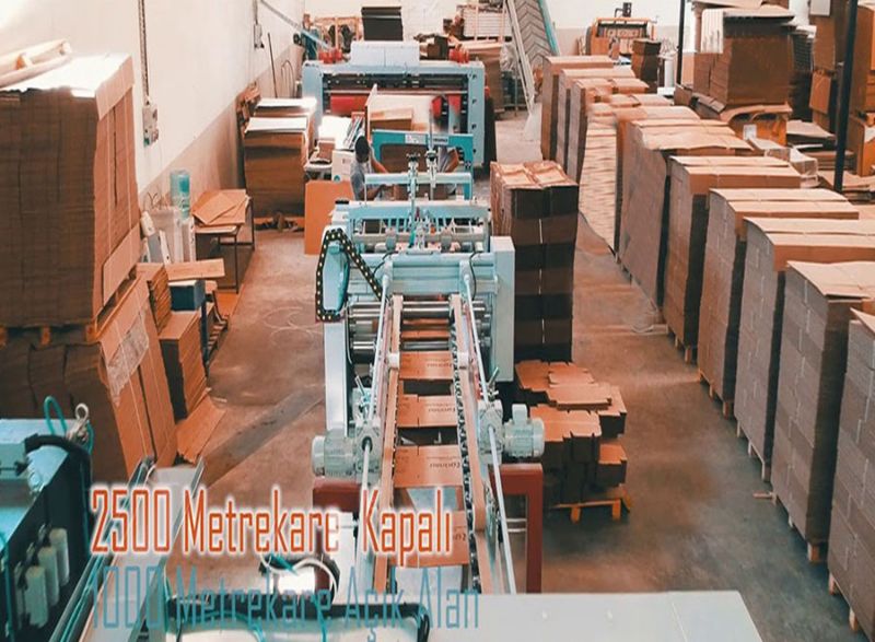 Wellpappen- und Papierfabrik in Antalya zu verkaufen