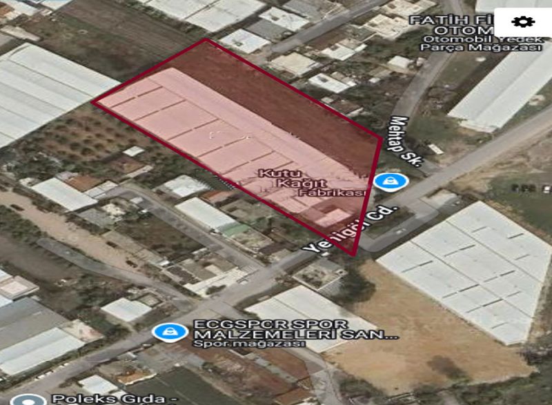 Wellpappen- und Papierfabrik in Antalya zu verkaufen